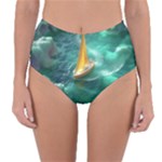 Countryside Landscape Nature Reversible High-Waist Bikini Bottoms