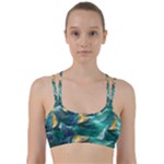 Countryside Landscape Nature Line Them Up Sports Bra