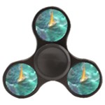 Seascape Boat Sailing Finger Spinner