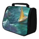 Seascape Boat Sailing Full Print Travel Pouch (Small)
