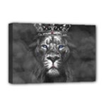 Lion King Of The Jungle Nature Deluxe Canvas 18  x 12  (Stretched)