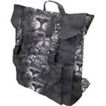 Lion King Of The Jungle Nature Buckle Up Backpack