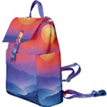 Valley Night Mountains Buckle Everyday Backpack