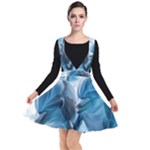 Dolphin Swimming Sea Ocean Plunge Pinafore Dress