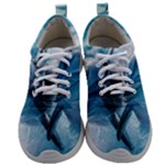Dolphin Swimming Sea Ocean Mens Athletic Shoes