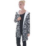  	Product:233568872  Authentic Aboriginal Art - After The Rain Men s Zip Ski and Snowboard Waterproof Breathable Jacket Authentic Aboriginal Art - Pathways Black And White Longline Hooded Cardigan
