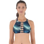 Moon Moonlit Forest Fantasy Midnight Perfectly Cut Out Bikini Top