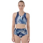 Dolphins Sea Ocean Water Racer Back Bikini Set