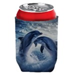 Dolphins Sea Ocean Water Can Holder