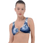 Dolphins Sea Ocean Water Ring Detail Bikini Top