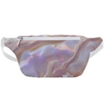 Silk Waves Abstract Waist Bag 