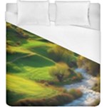 Countryside Landscape Nature Duvet Cover (King Size)