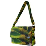 Countryside Landscape Nature Full Print Messenger Bag (S)