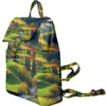 Countryside Landscape Nature Buckle Everyday Backpack