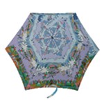 Art Psychedelic Mountain Mini Folding Umbrellas
