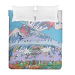 Art Psychedelic Mountain Duvet Cover Double Side (Full/ Double Size)