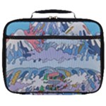 Art Psychedelic Mountain Full Print Lunch Bag