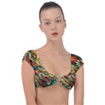 Chinese New Year – Year of the Dragon Cap Sleeve Ring Bikini Top