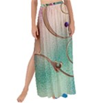 Love Amour Butterfly Colors Flowers Text Maxi Chiffon Tie-Up Sarong