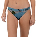 Roe Deer Animal Boho Bohemian Nature Band Bikini Bottoms