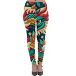 Chinese New Year – Year of the Dragon Lightweight Velour Leggings