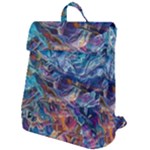 Kaleidoscopic currents Flap Top Backpack