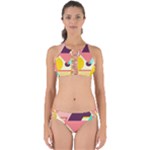 Bicycle, Geometric Figures, Art, Perfectly Cut Out Bikini Set