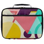 Bicycle, Geometric Figures, Art, Full Print Lunch Bag