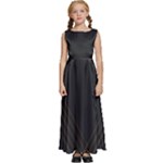  Kids  Satin Sleeveless Maxi Dress