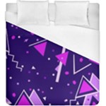 Triangles, Triangle, Colorful Duvet Cover (King Size)