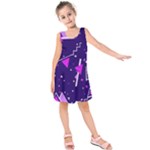 Triangles, Triangle, Colorful Kids  Sleeveless Dress