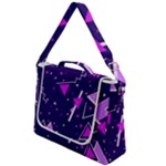 Triangles, Triangle, Colorful Box Up Messenger Bag