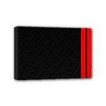 Abstract Black & Red, Backgrounds, Lines Mini Canvas 6  x 4  (Stretched)
