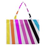 Colorful Multicolor Colorpop Flare Medium Tote Bag