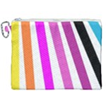 Colorful Multicolor Colorpop Flare Canvas Cosmetic Bag (XXL)