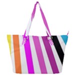 Colorful Multicolor Colorpop Flare Full Print Shoulder Bag