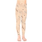 Lines Dots Pattern Abstract Art Kids  Leggings