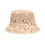 Lines Dots Pattern Abstract Art Inside Out Bucket Hat