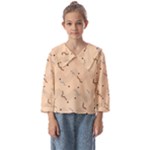 Lines Dots Pattern Abstract Art Kids  Sailor Shirt