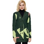 Elements Scribbles Wiggly Line Button Up Hooded Coat 