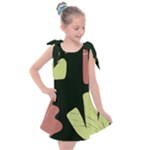Elements Scribbles Wiggly Line Kids  Tie Up Tunic Dress