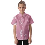 Elements Scribble Wiggly Lines Kids  Short Sleeve Shirt