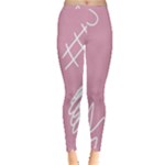 Elements Scribble Wiggly Lines Inside Out Leggings