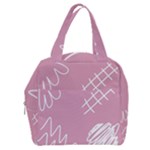 Elements Scribble Wiggly Lines Boxy Hand Bag