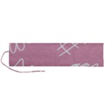 Elements Scribble Wiggly Lines Roll Up Canvas Pencil Holder (L)