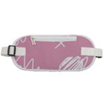 Elements Scribble Wiggly Lines Rounded Waist Pouch