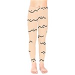 Lines Dots Pattern Abstract Kids  Leggings