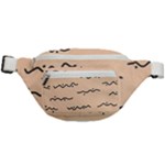 Lines Dots Pattern Abstract Fanny Pack