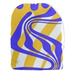 Print Pattern Warp Lines Drawstring Pouch (3XL)