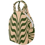 Swirl Pattern Abstract Marble Travel Backpack